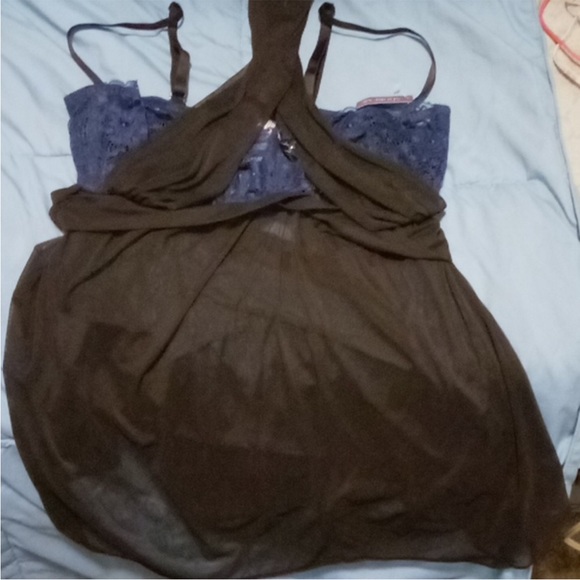 Unlined Babydoll Sheer Dress Wired Bra - Picture 7 of 16